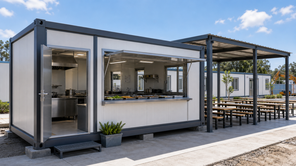 canteen container modular dining realistic.png